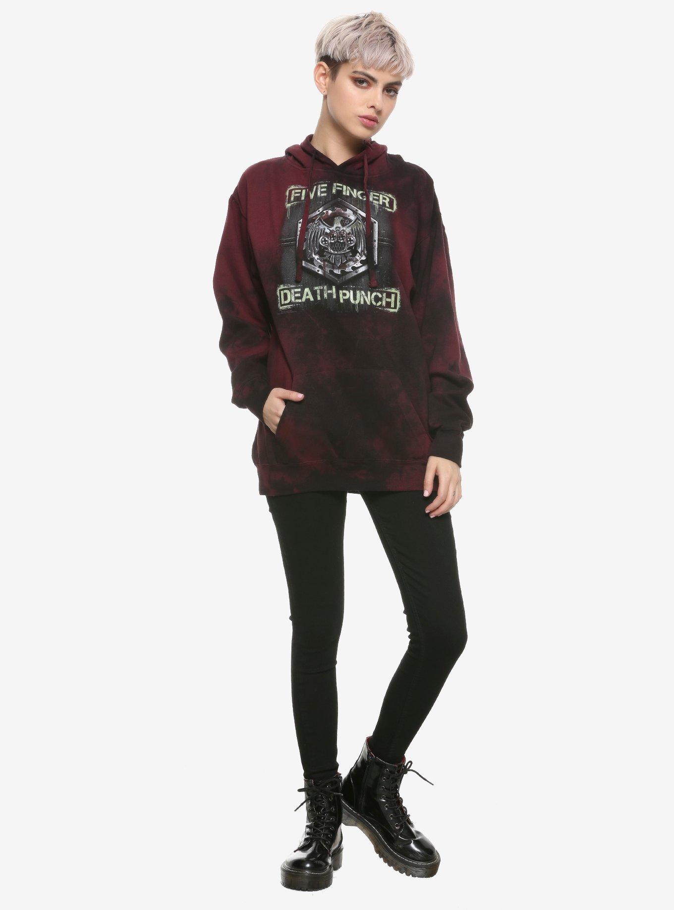 Five finger death online punch hoodie hot topic