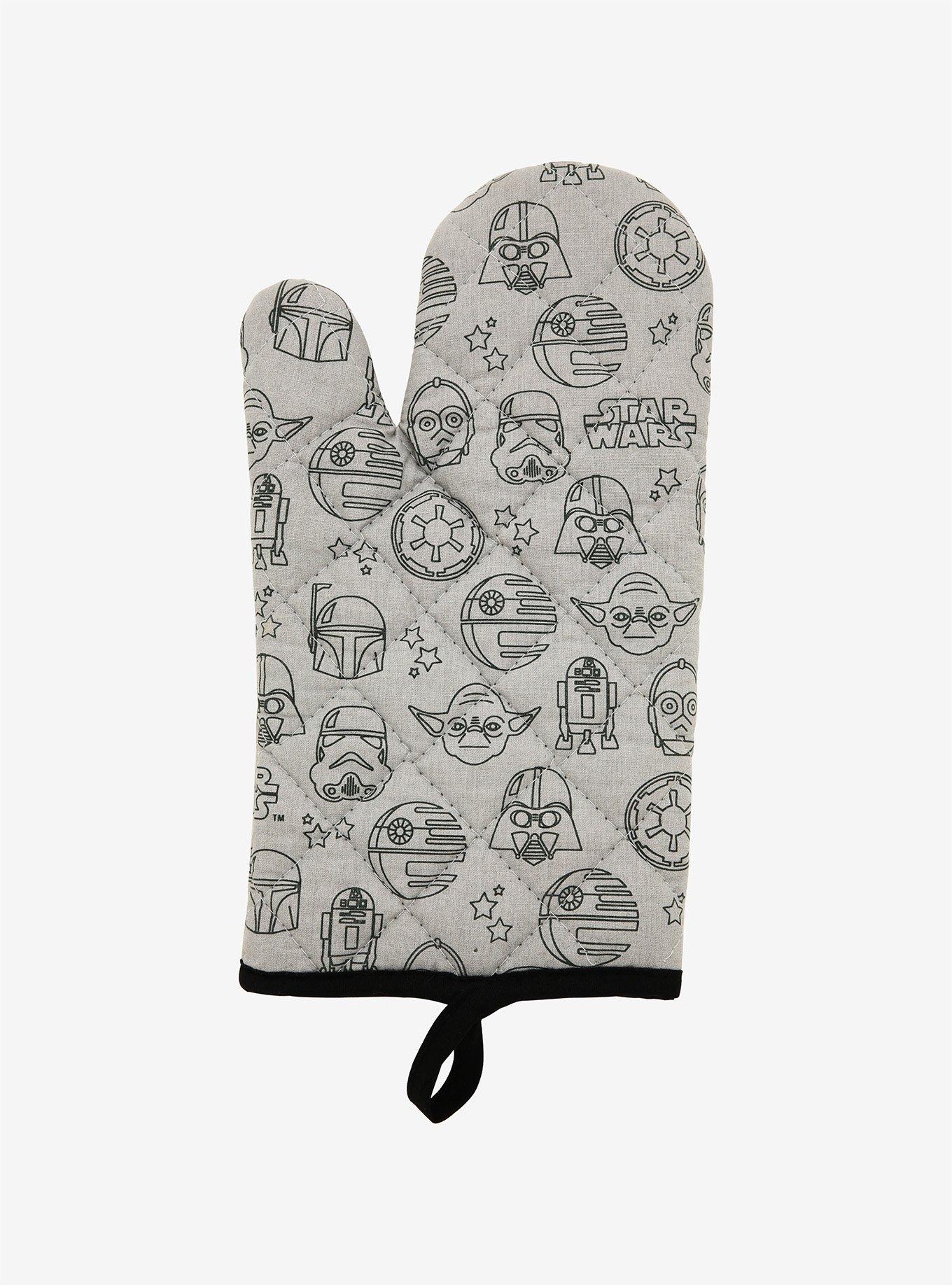 Star Wars Iconic Outlines Oven Mitt, , alternate