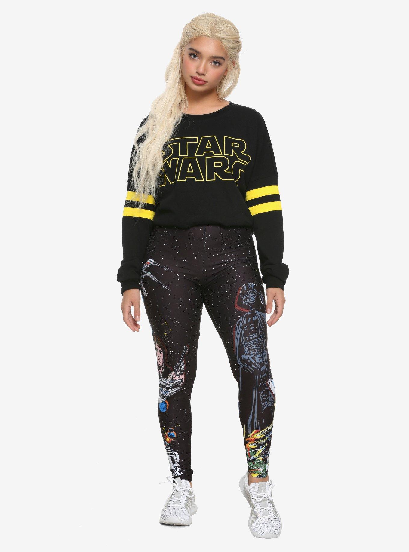 Her Universe Star Wars Pop Art Leggings, , alternate