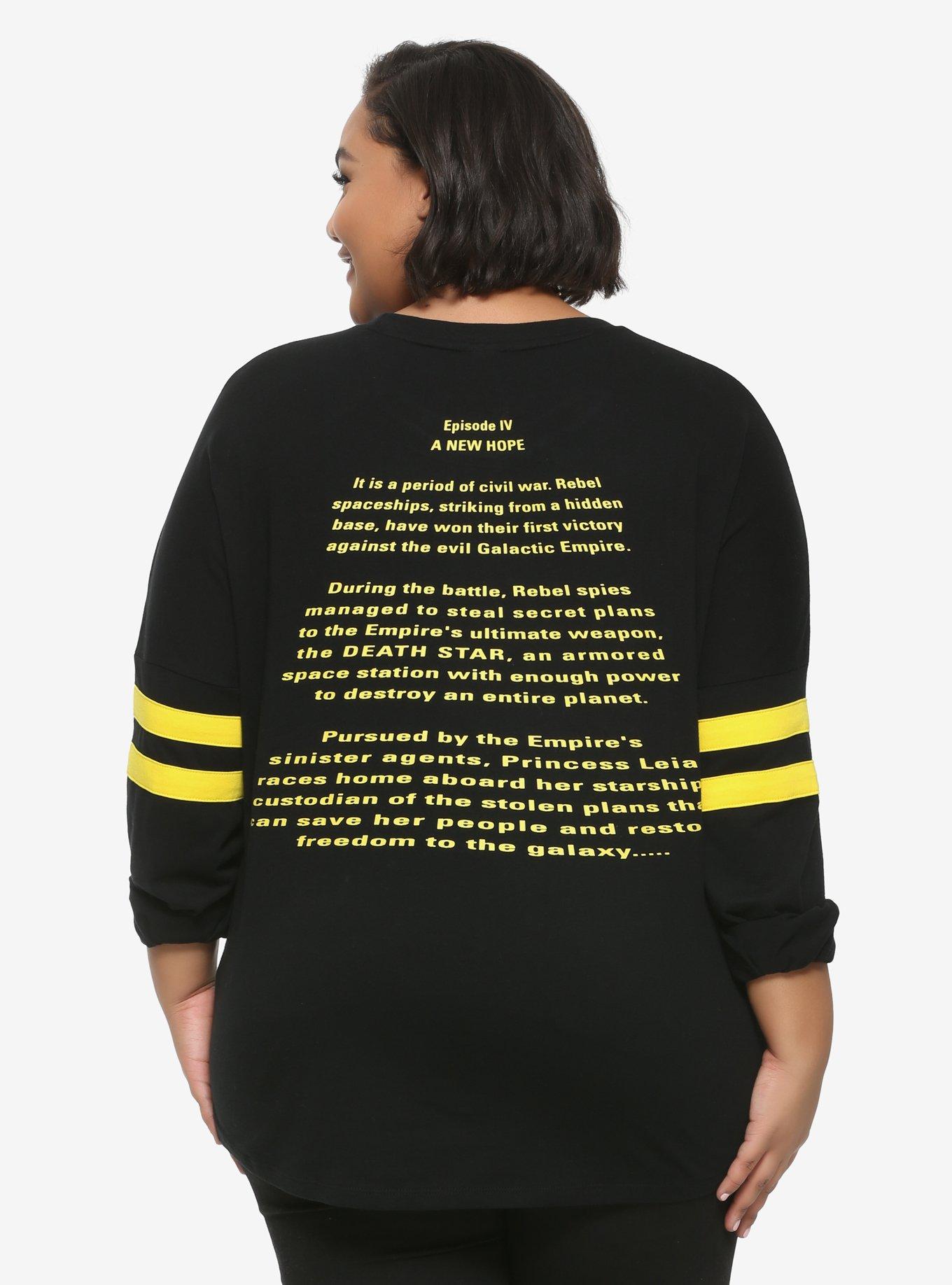Her Universe Star Wars: Episode IV - A New Hope Intro Athletic Jersey Plus Size, , alternate