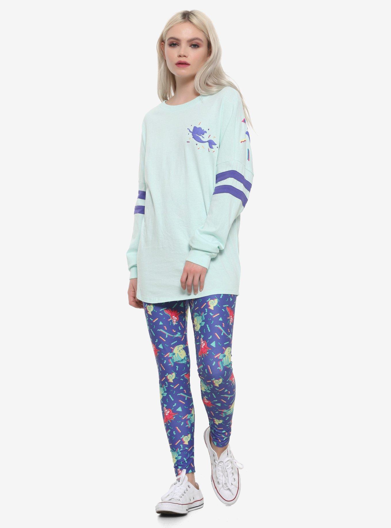 Her Universe Disney The Little Mermaid 80s Pastel Athletic Jersey, , alternate