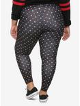 Her Universe Disney Mickey Mouse & Minnie Mouse Head Leggings Plus Size, , alternate