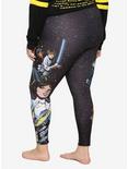 Her Universe Star Wars Pop Art Leggings Plus Size, , alternate