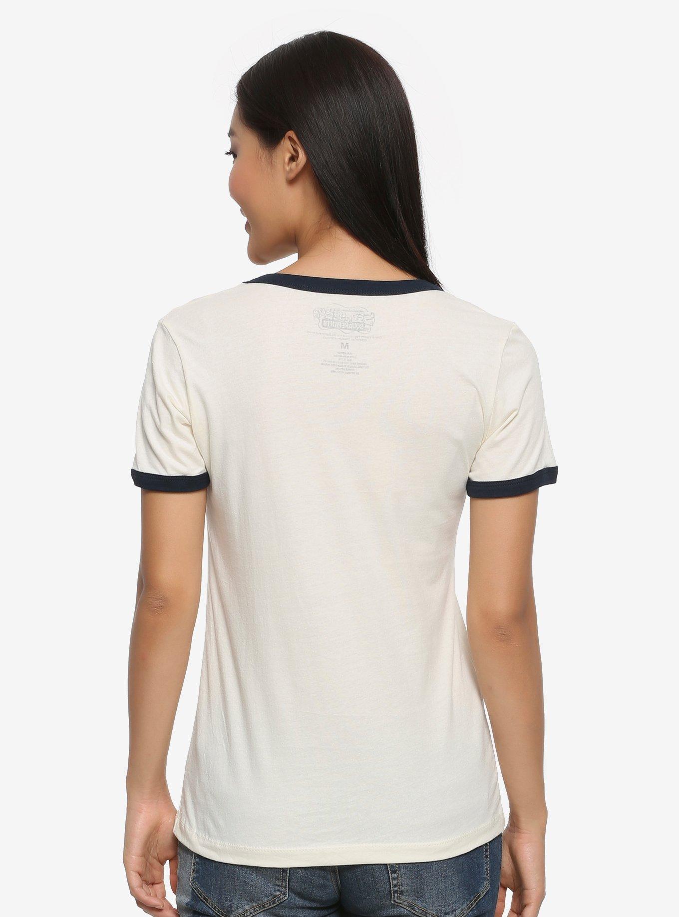 SpongeBob SquarePants I Don't Want to Gogh Women's Ringer T-Shirt - BoxLunch Exclusive, , alternate