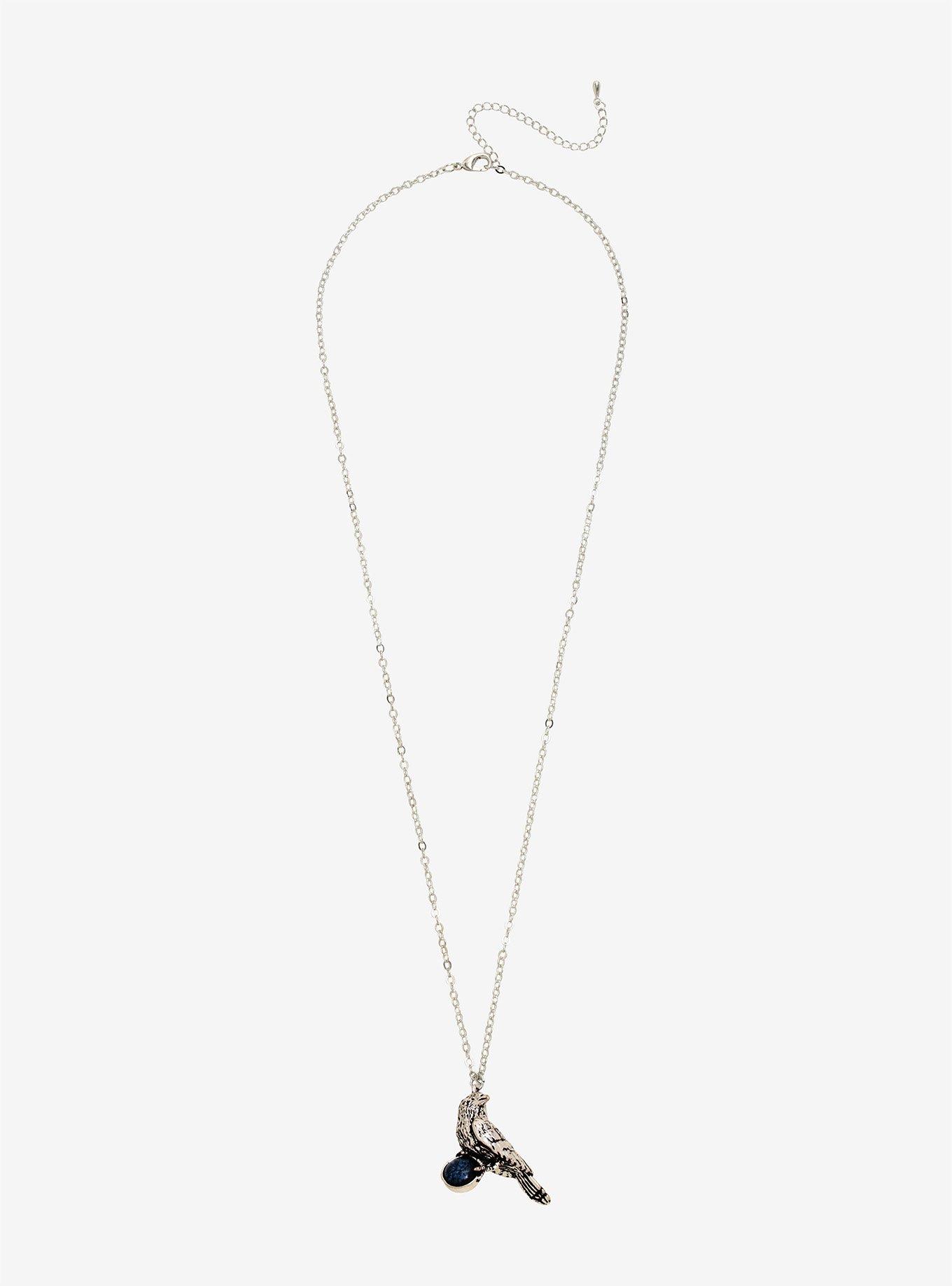 Harry Potter Ravenclaw Raven Necklace, , alternate