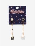 Sailor Moon Sparkle Cats Drop Earrings, , alternate