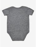 The Office Know How I Be Infant Bodysuit, GREY, alternate