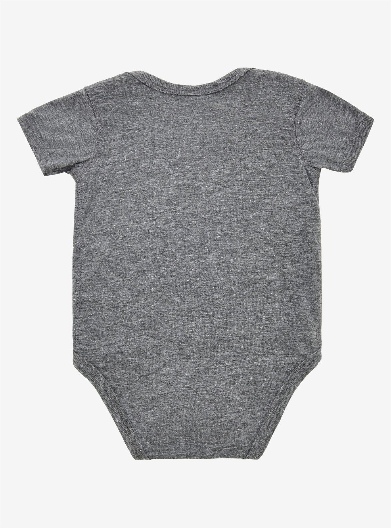 The Office Know How I Be Infant Bodysuit, GREY, alternate