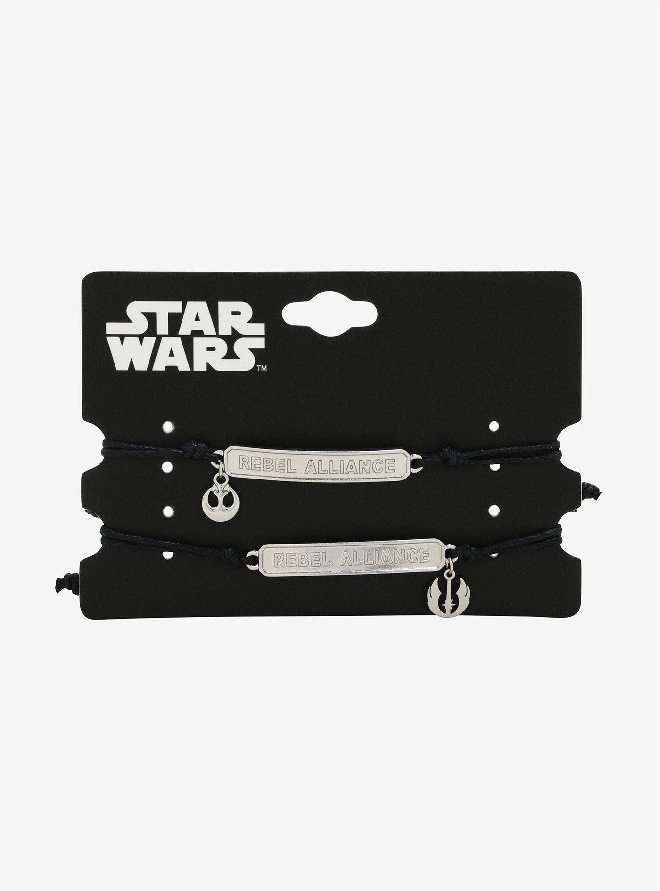 Star Wars Rebel Alliance & Jedi Order Bracelet Set, , alternate