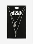Star Wars I Love You I Know Ring Necklace Set, , alternate
