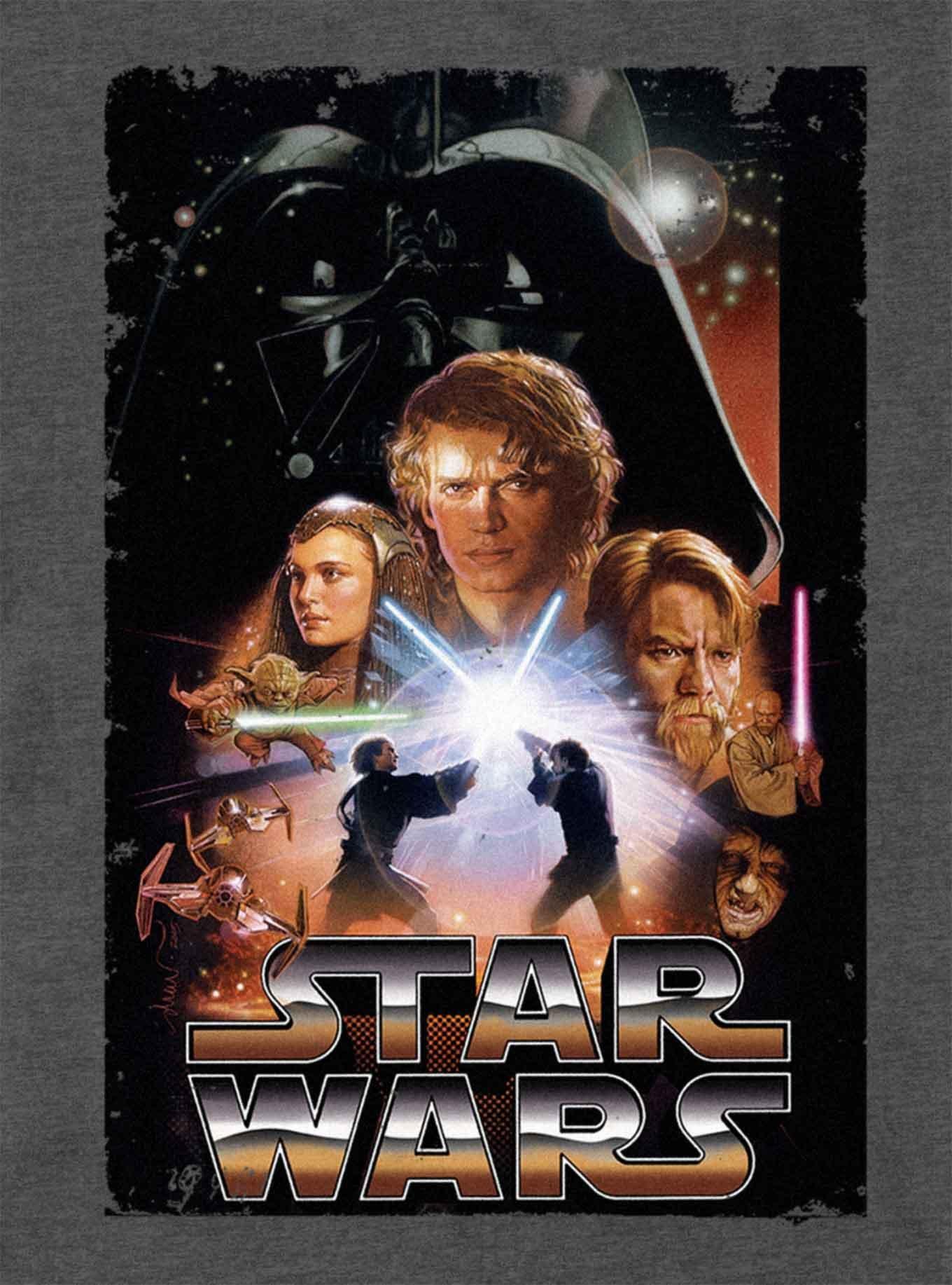 Star Wars Revenge Of The Sith Poster T-Shirt, , hi-res
