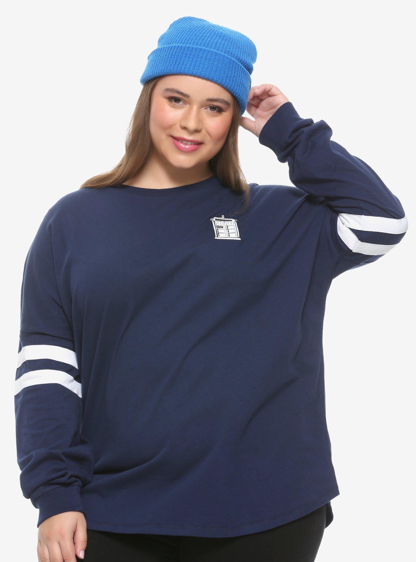 Her Universe Doctor Who Athletic Jersey Plus Size, MULTI, alternate