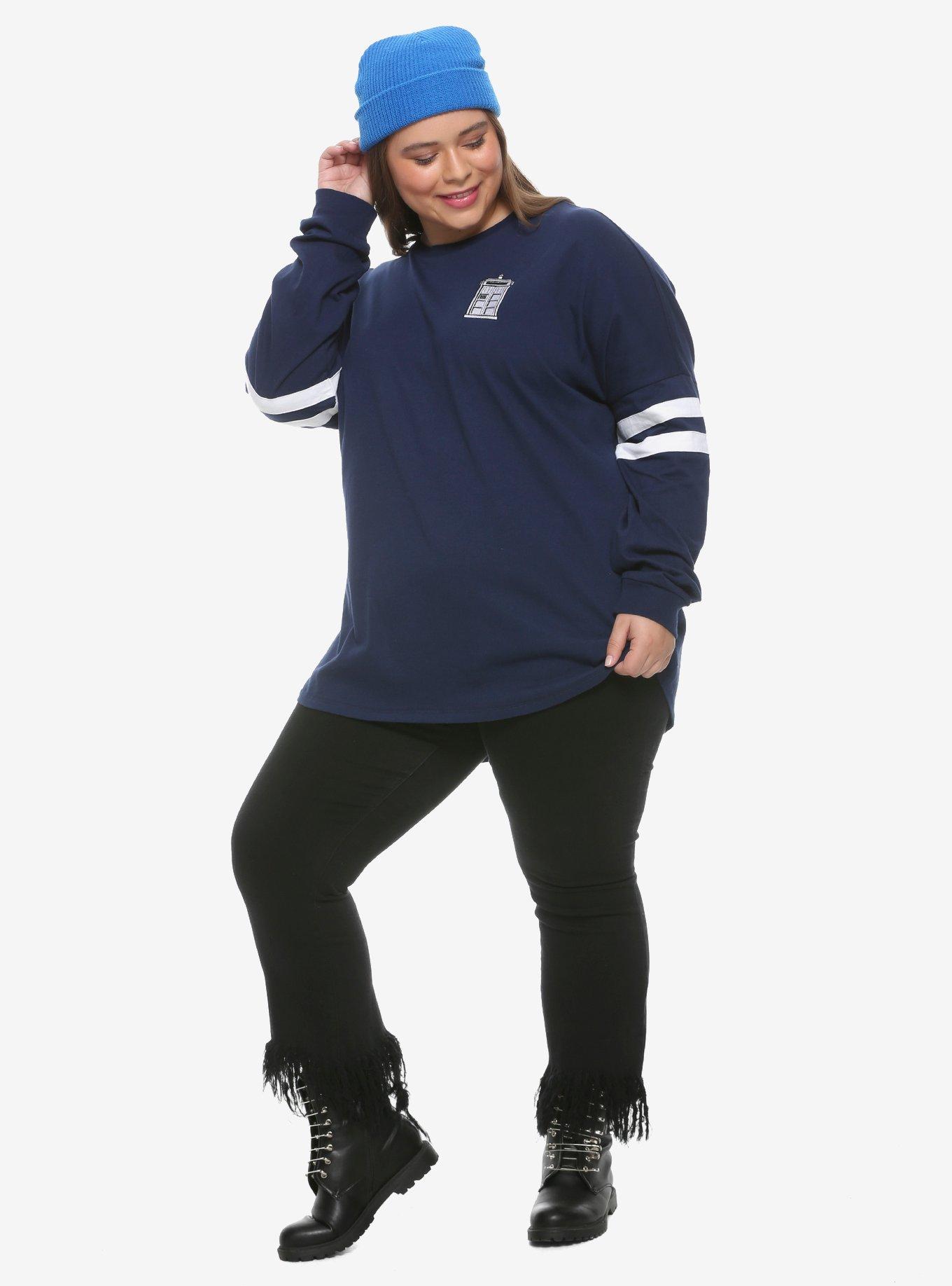 Her Universe Doctor Who Athletic Jersey Plus Size, MULTI, alternate