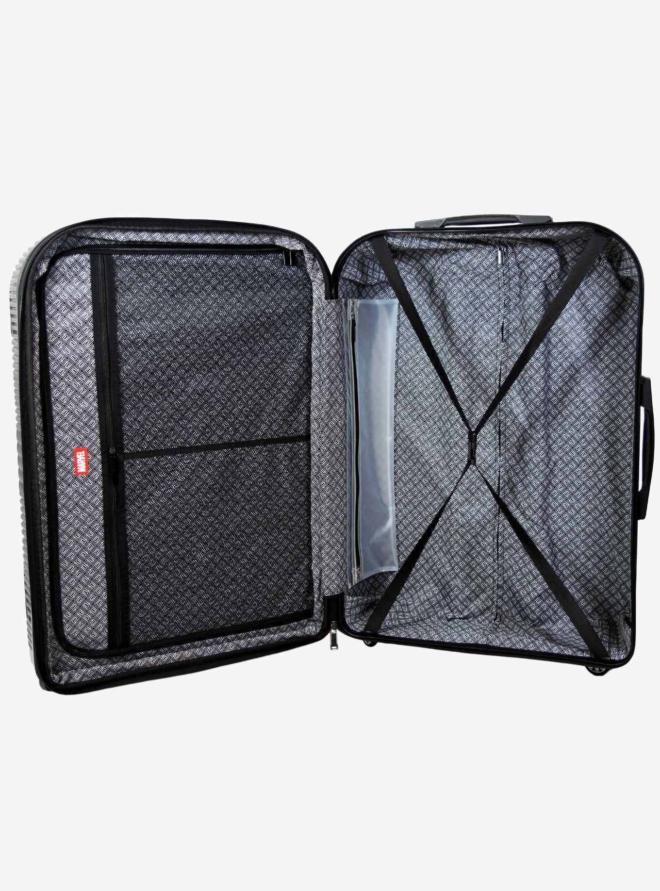 FUL Marvel Black Panther Icon Molded Hard Sided 29 Inch Rolling Luggage, , alternate