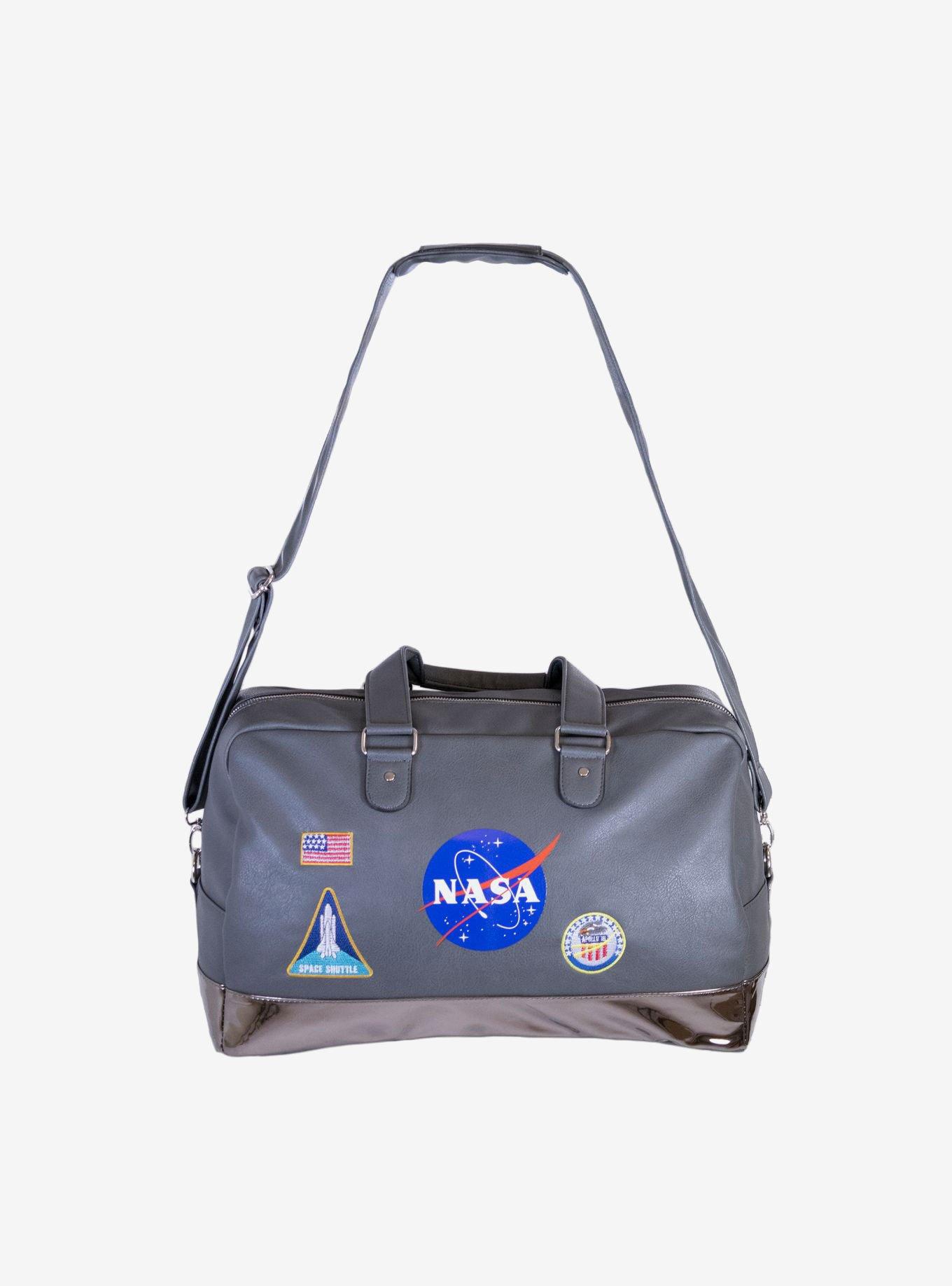 NASA Embroidered Lifestyle Duffel Bag, , alternate