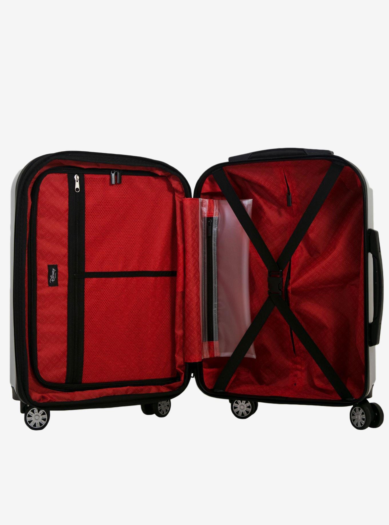 FUL Disney Mickey Mouse Striped Hard Sided 3 Piece Luggage Set, , alternate