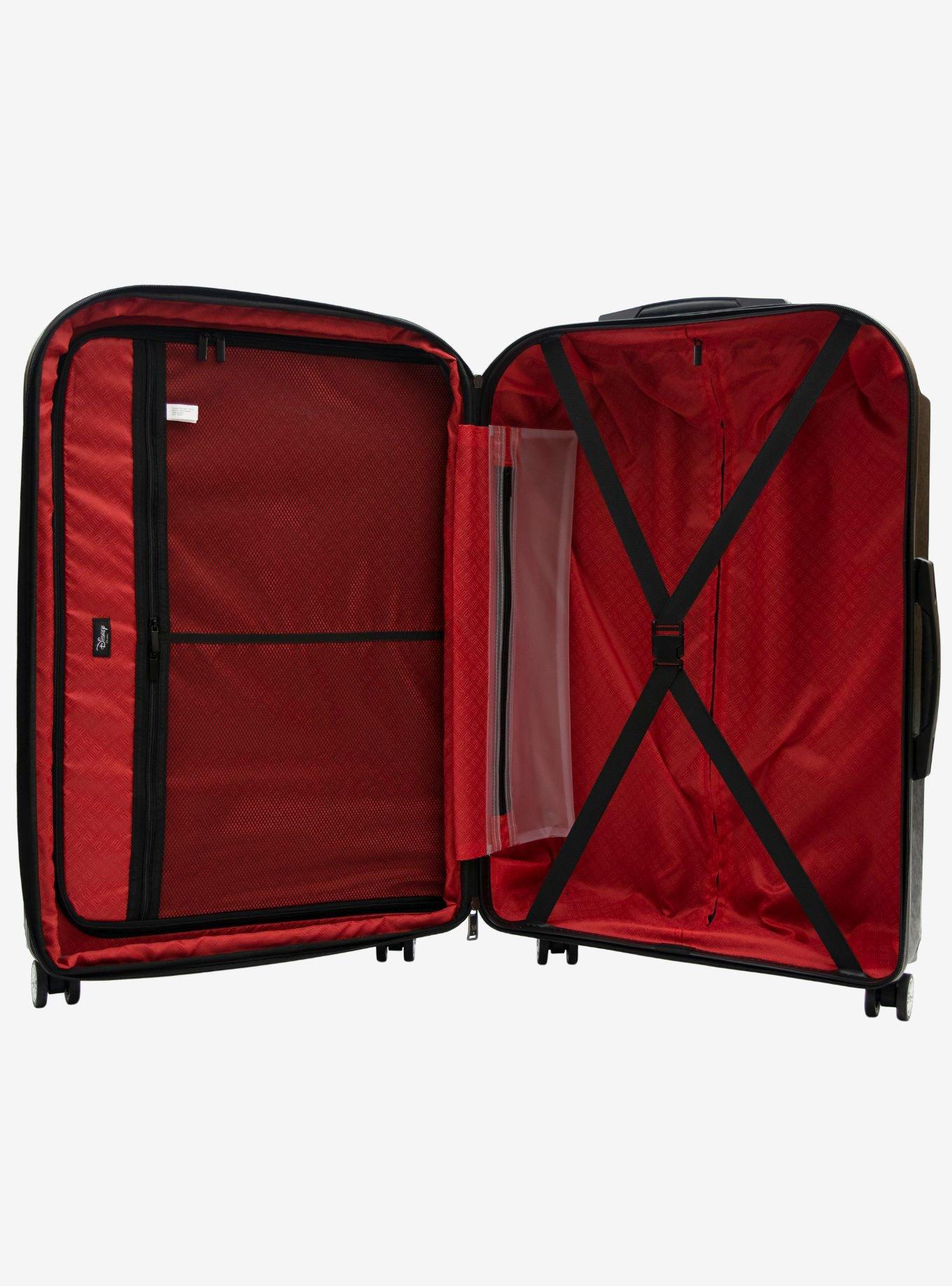 FUL Disney Mickey Mouse Textured Hard Sided 3 Piece Luggage Set, , alternate