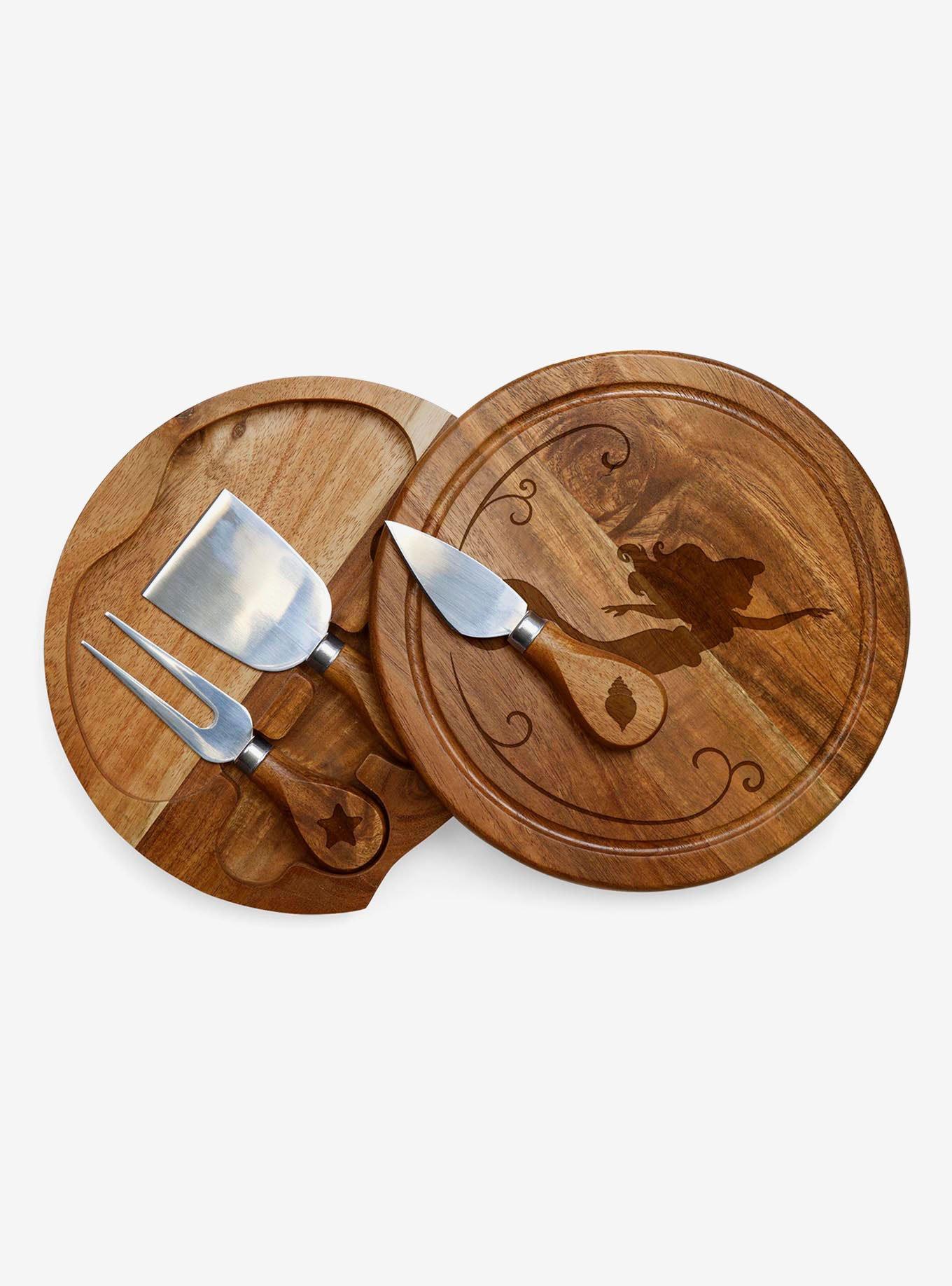 Disney The Little Mermaid Acacia Cheese Board & Tools Set, , hi-res