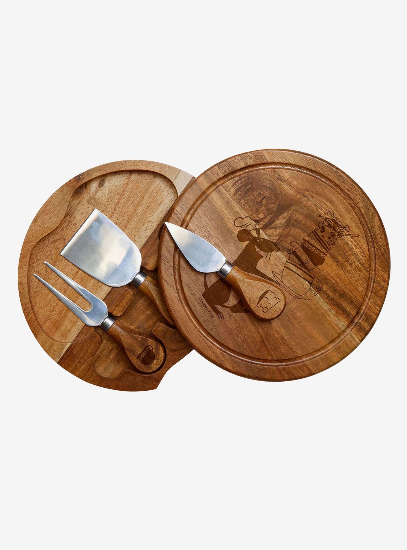 Disney Pixar Ratatouille Acacia Cheese Board & Tools Set, , alternate