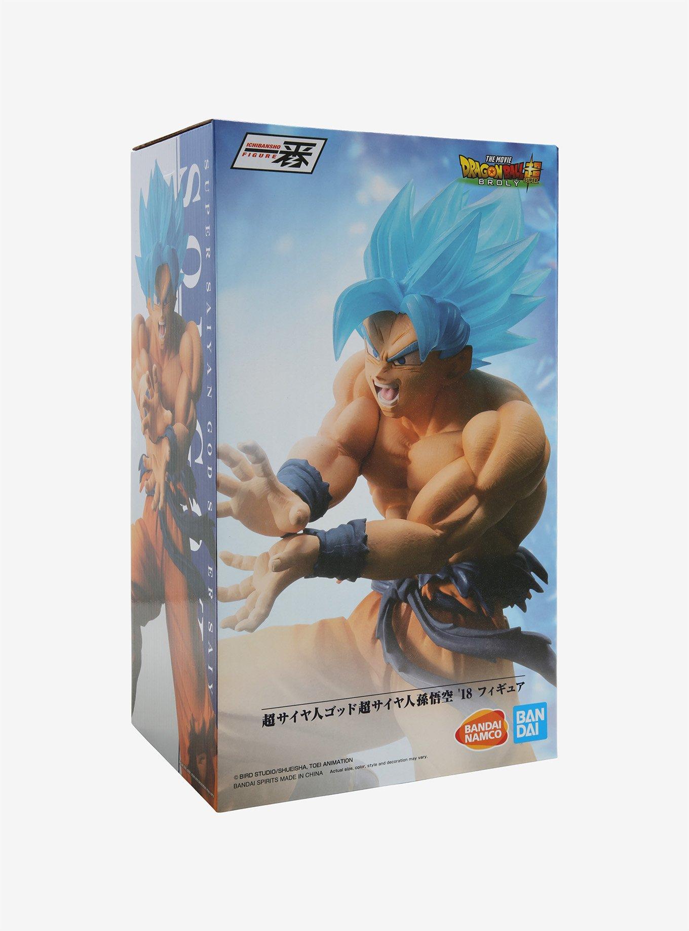 Bandai Dragon Ball Super Super Saiyan God Super Saiyan Son Goku 18 Ichibansho Collectible Figure, , alternate