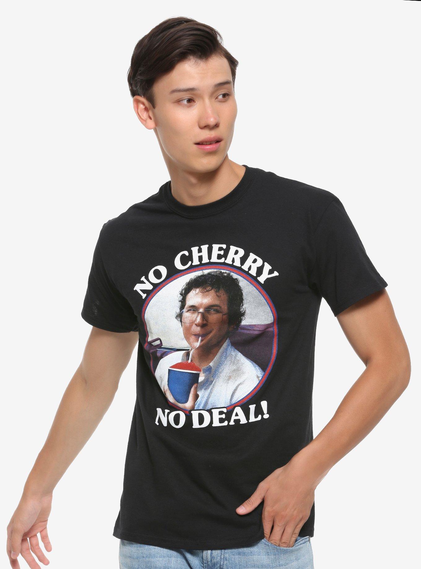 Stranger Things 3 Alexei No Cherry No Deal T-Shirt, MULTI, alternate