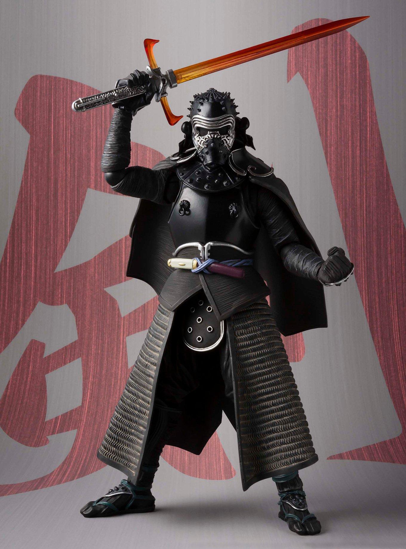 Bandai Star Wars Samurai Kylo Ren Meisho Movie Realization Action Figure, , alternate