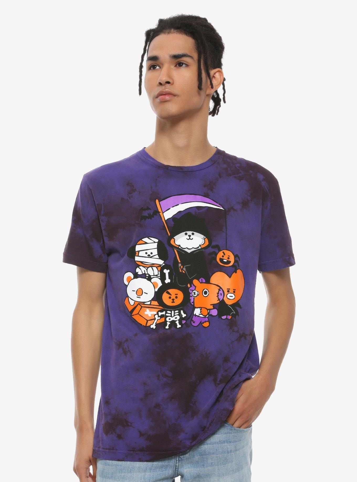 BT21 Halloween Tie-Dye T-Shirt, , alternate