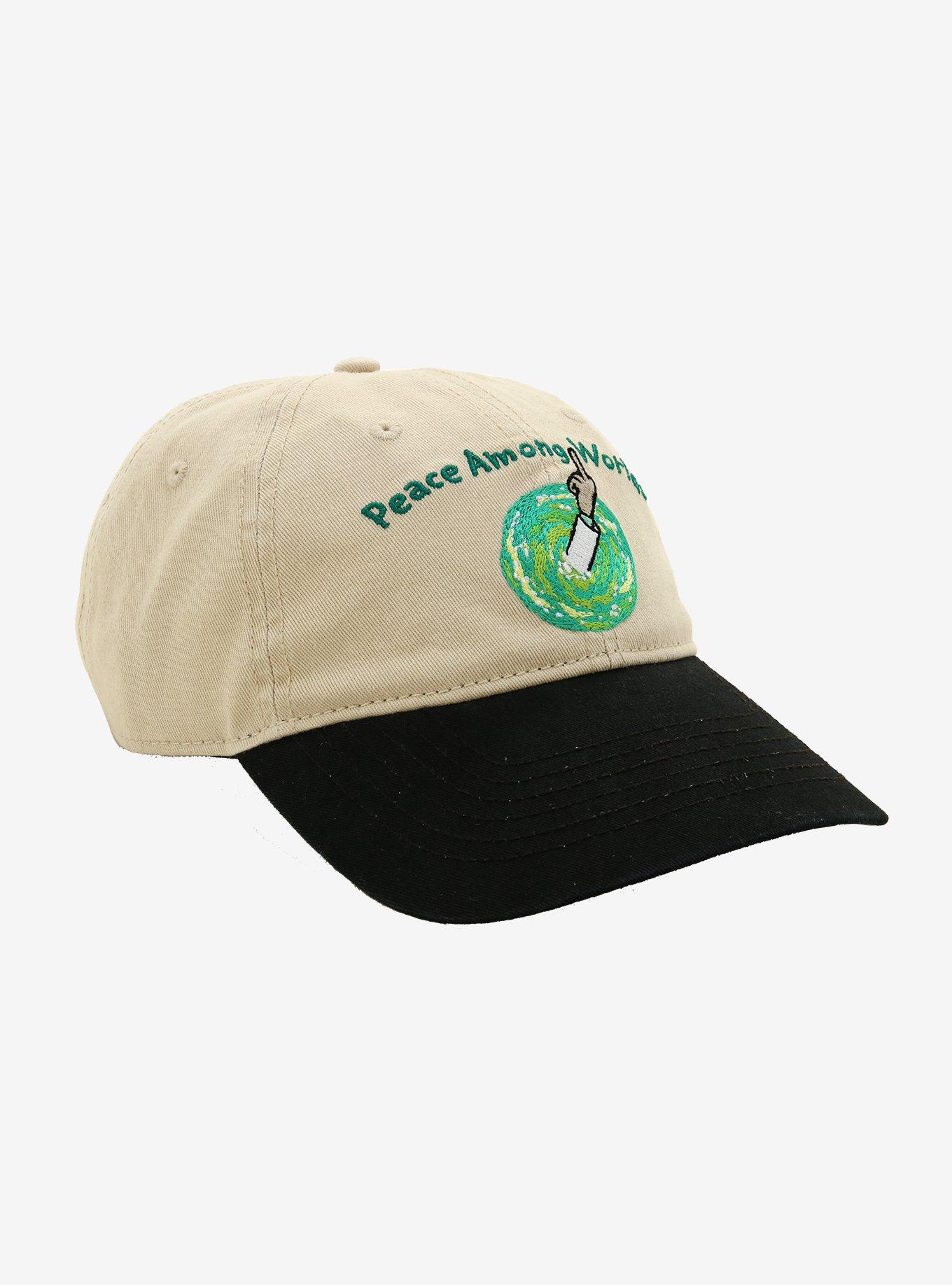 Rick and Morty Peace Among Worlds 2-Tone Cap - BoxLunch Exclusive, , alternate