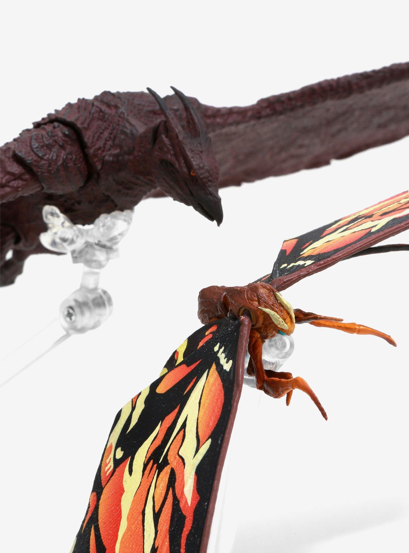 Bandai Spirits Godzilla: King of the Monsters S.H.MonsterArts Mothra & Rodan Collectible Figure Set, , alternate