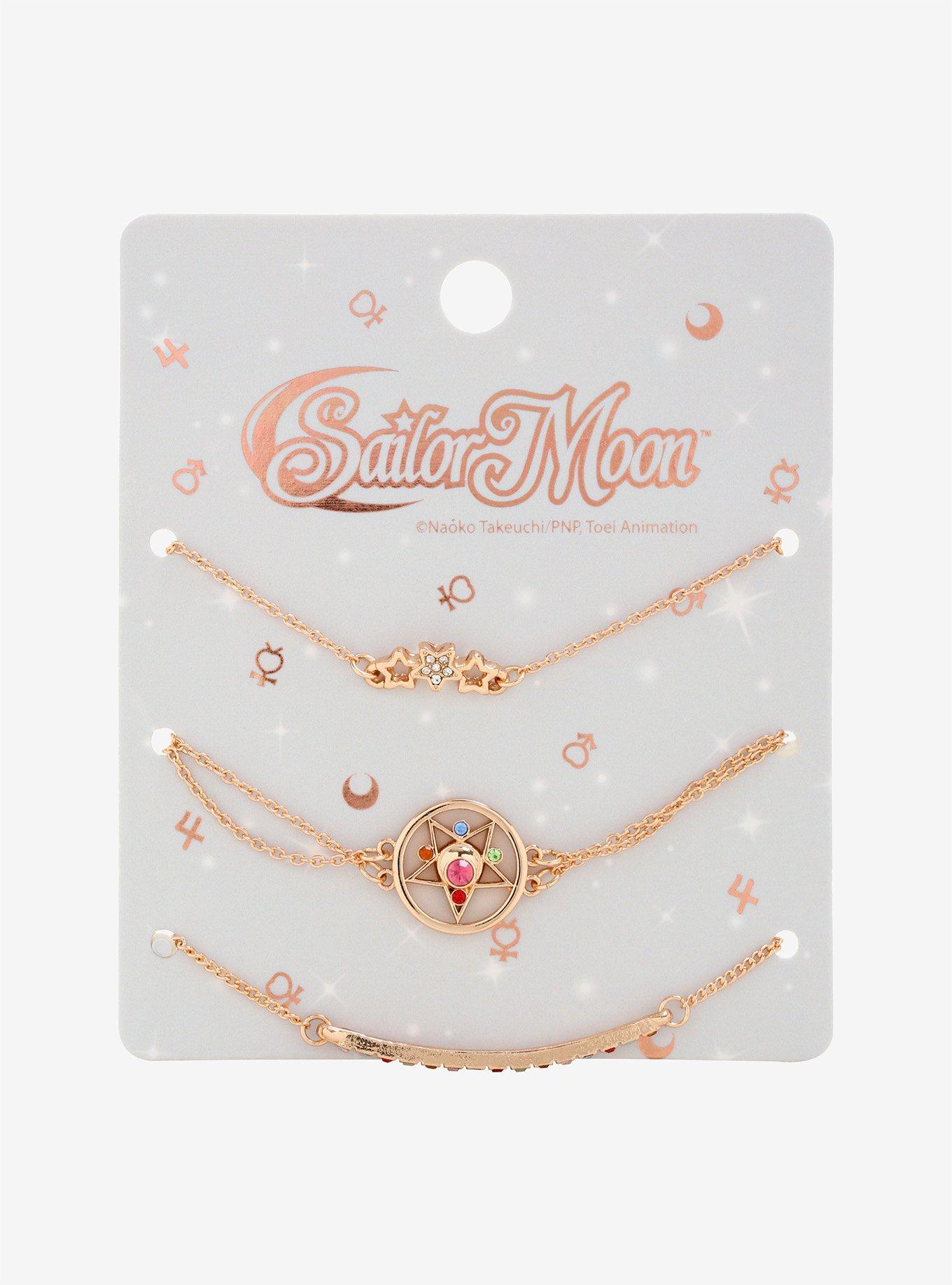 Sailor Moon Bracelet Set - BoxLunch Exclusive, , alternate