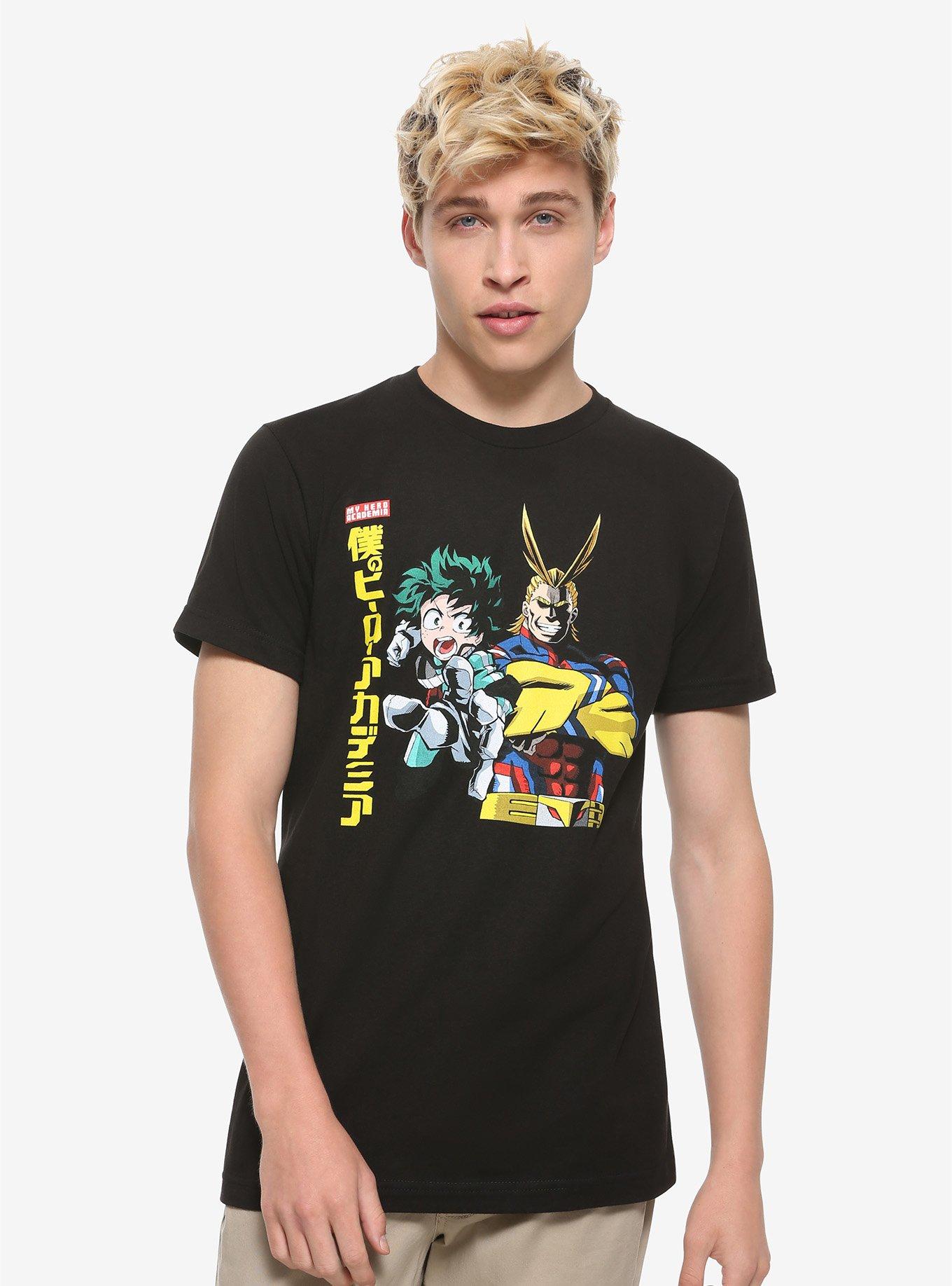 My Hero Academia All Might & Deku T-Shirt, MULTI, alternate