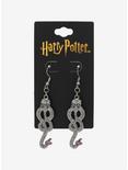 Harry Potter Dark Mark Drop Earrings, , alternate