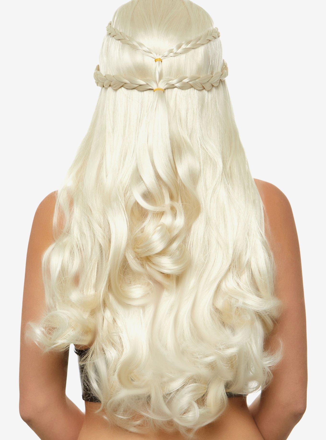 Braided Long Wavy Wig, , alternate