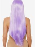 Lavender Long Straight Center Part Wig, , alternate