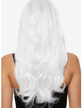 White Long Wavy Wig, , hi-res