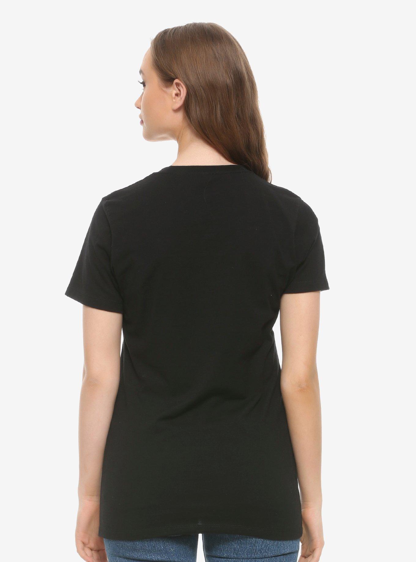 Harry Potter Death Eater Symbol Frame Women's T-Shirt - BoxLunch Exclusive, BLACK, alternate