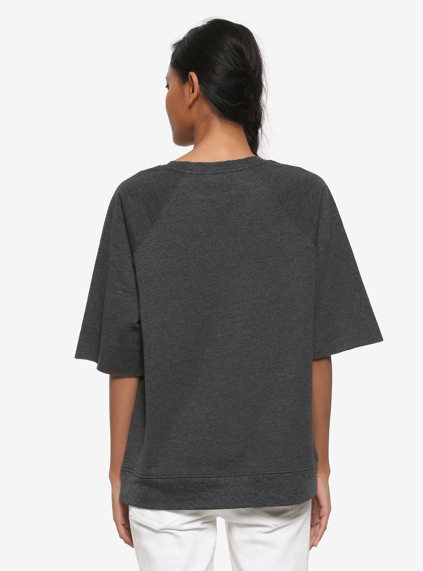 Harry Potter Trouble Usually Finds Me Women's Short Sleeve Sweater - BoxLunch Exclusive, , alternate