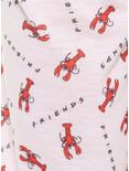 Friends Lobster Toddler Sleep Pants - BoxLunch Exclusive, NATURAL, alternate