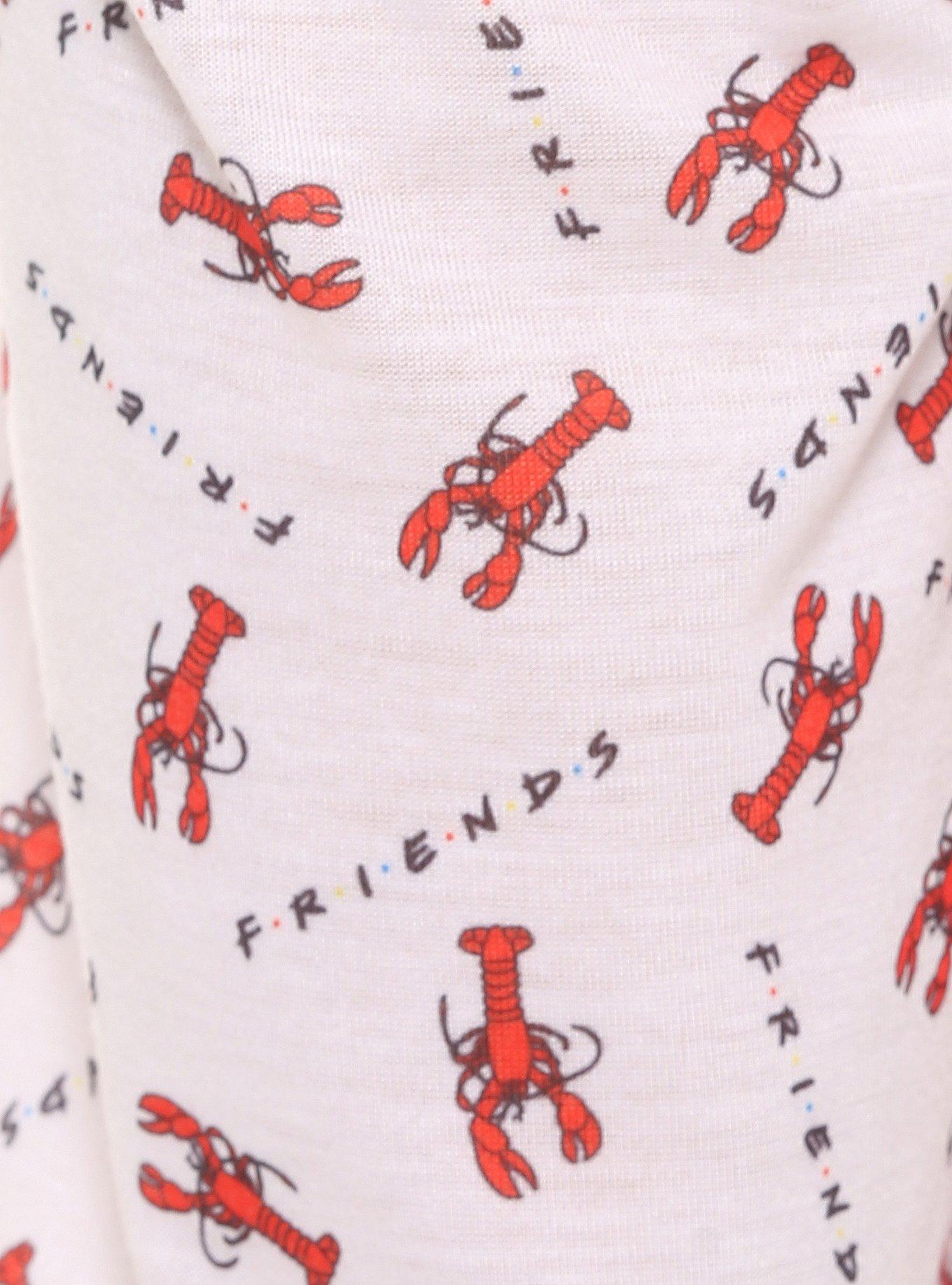 Friends Lobster Toddler Sleep Pants - BoxLunch Exclusive, NATURAL, alternate