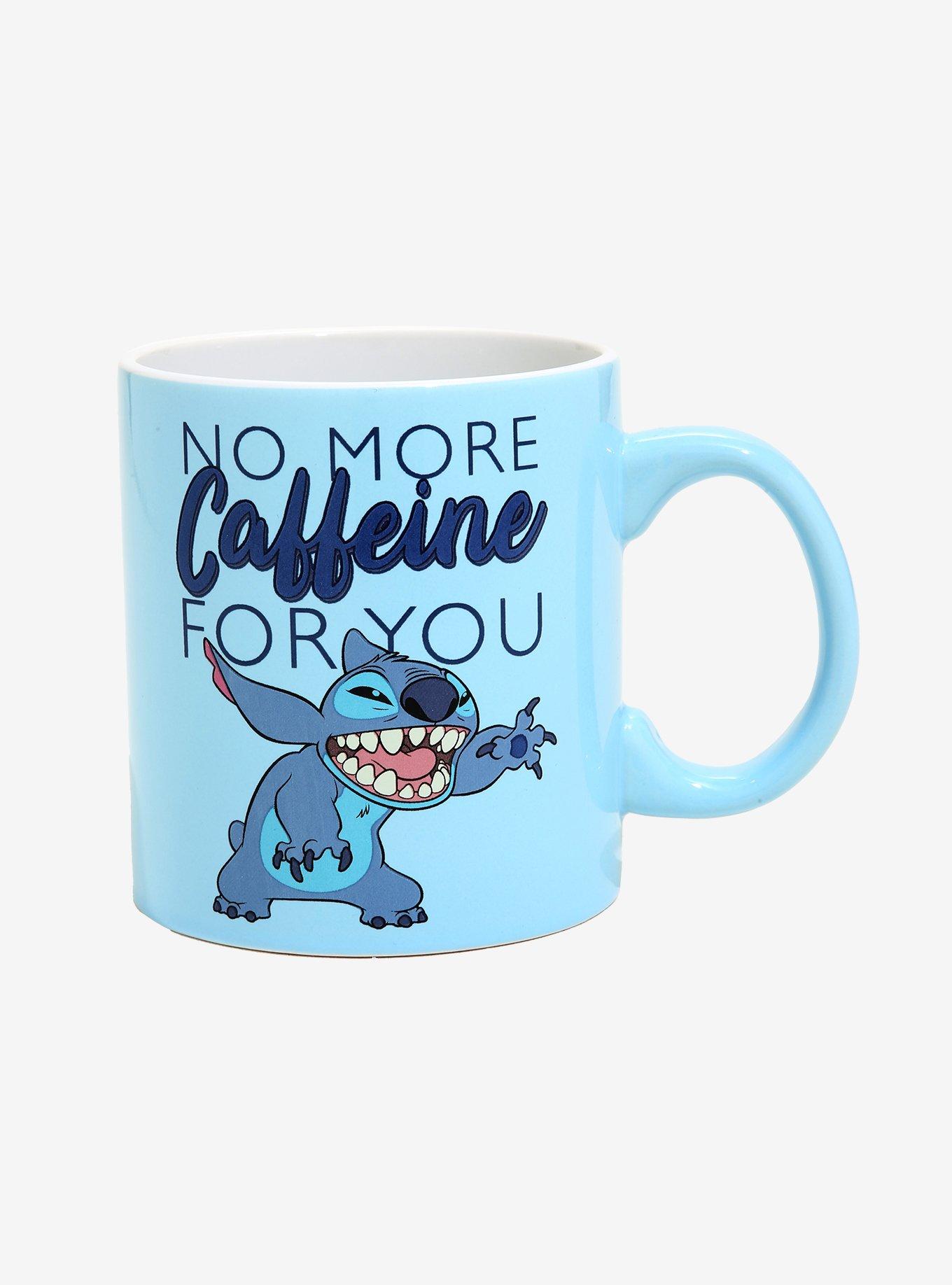 Lilo & Stitch No More Caffeine For You Ceramic Mug 20oz