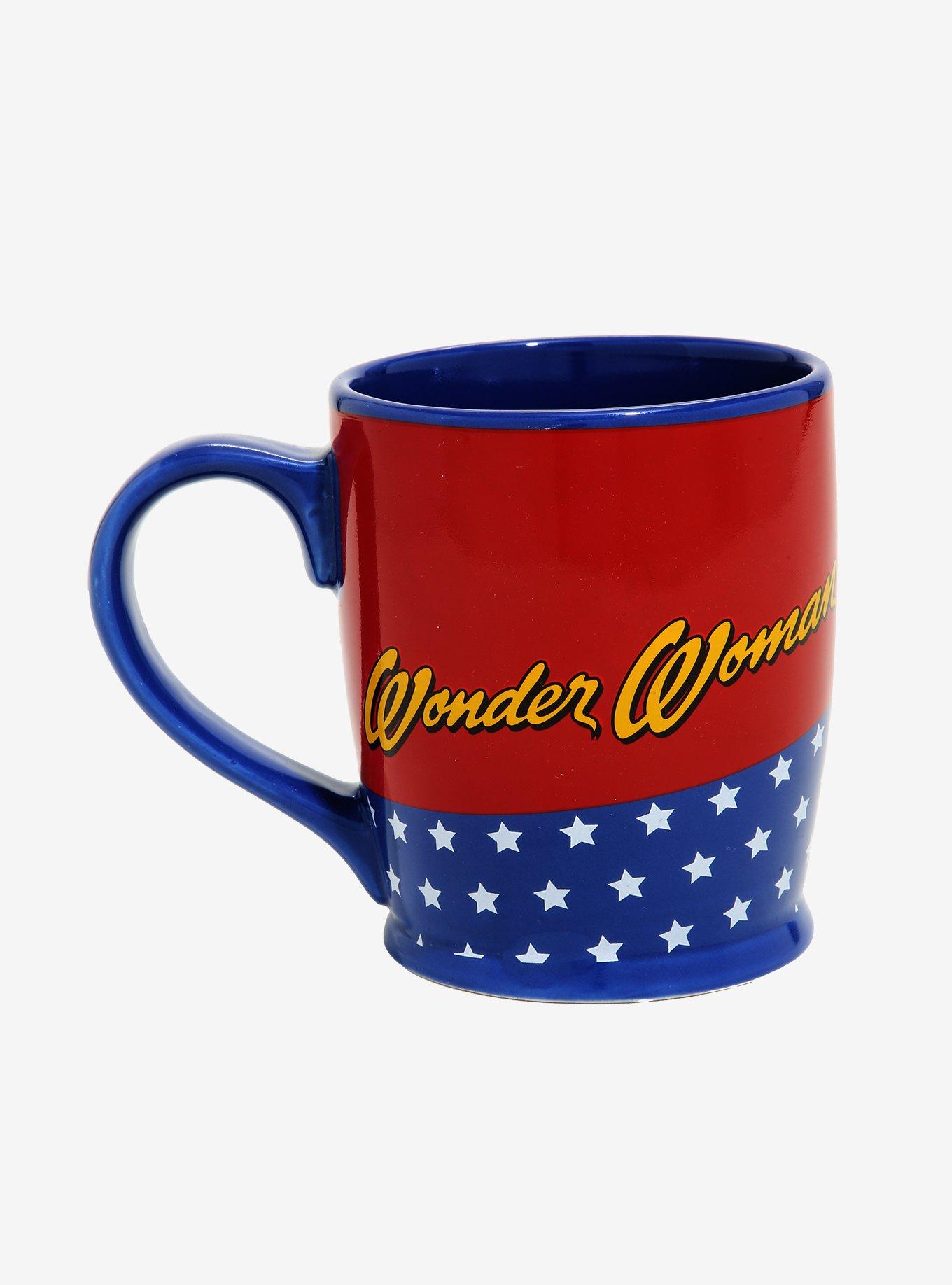 DC Comics Wonder Woman Logo Mug, , alternate