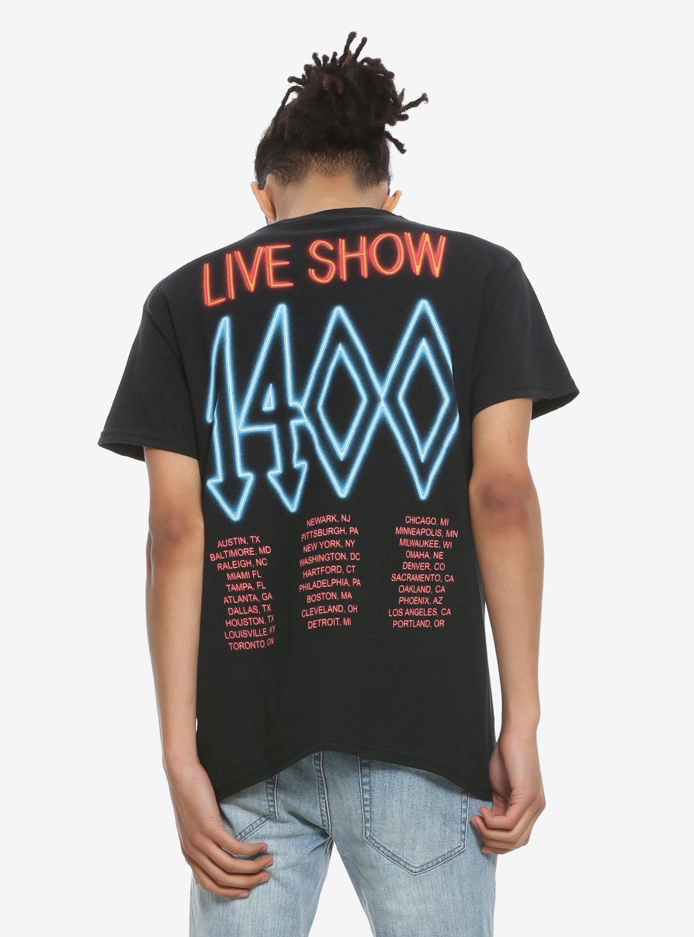 Trippie Red Never Ever Land T-Shirt, BLACK, alternate