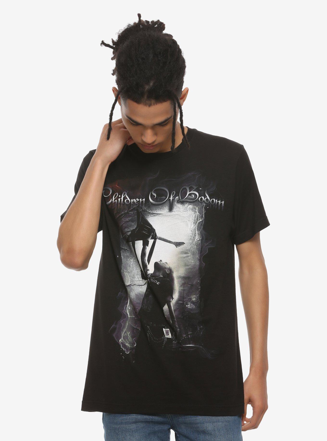 Children Of Bodom Concert Photo T-Shirt, BLACK, alternate