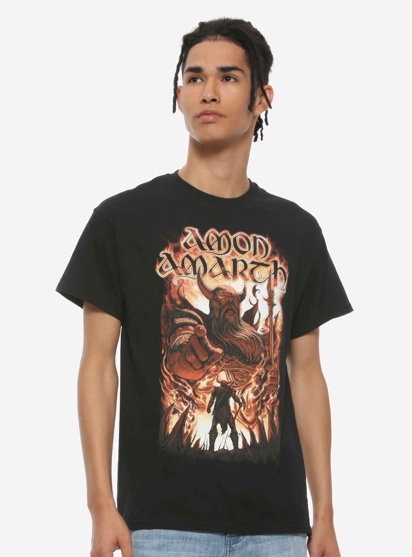 Amon Amarth Oden Wants You T-Shirt, BLACK, alternate