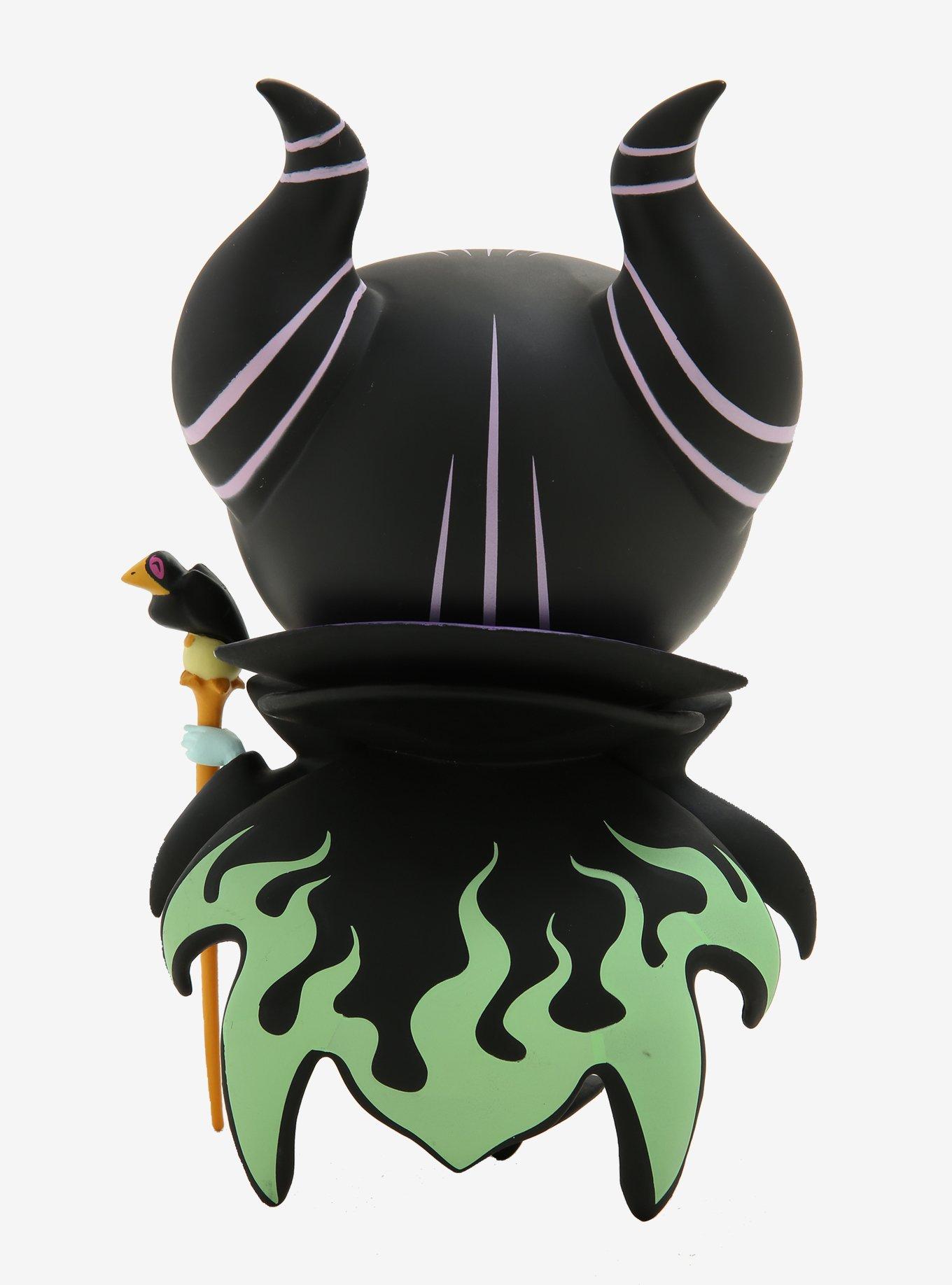 Disney The World Of Miss Mindy Sleeping Beauty Maleficent Glow-In-The-Dark Vinyl Figure Hot Topic Exclusive, , alternate