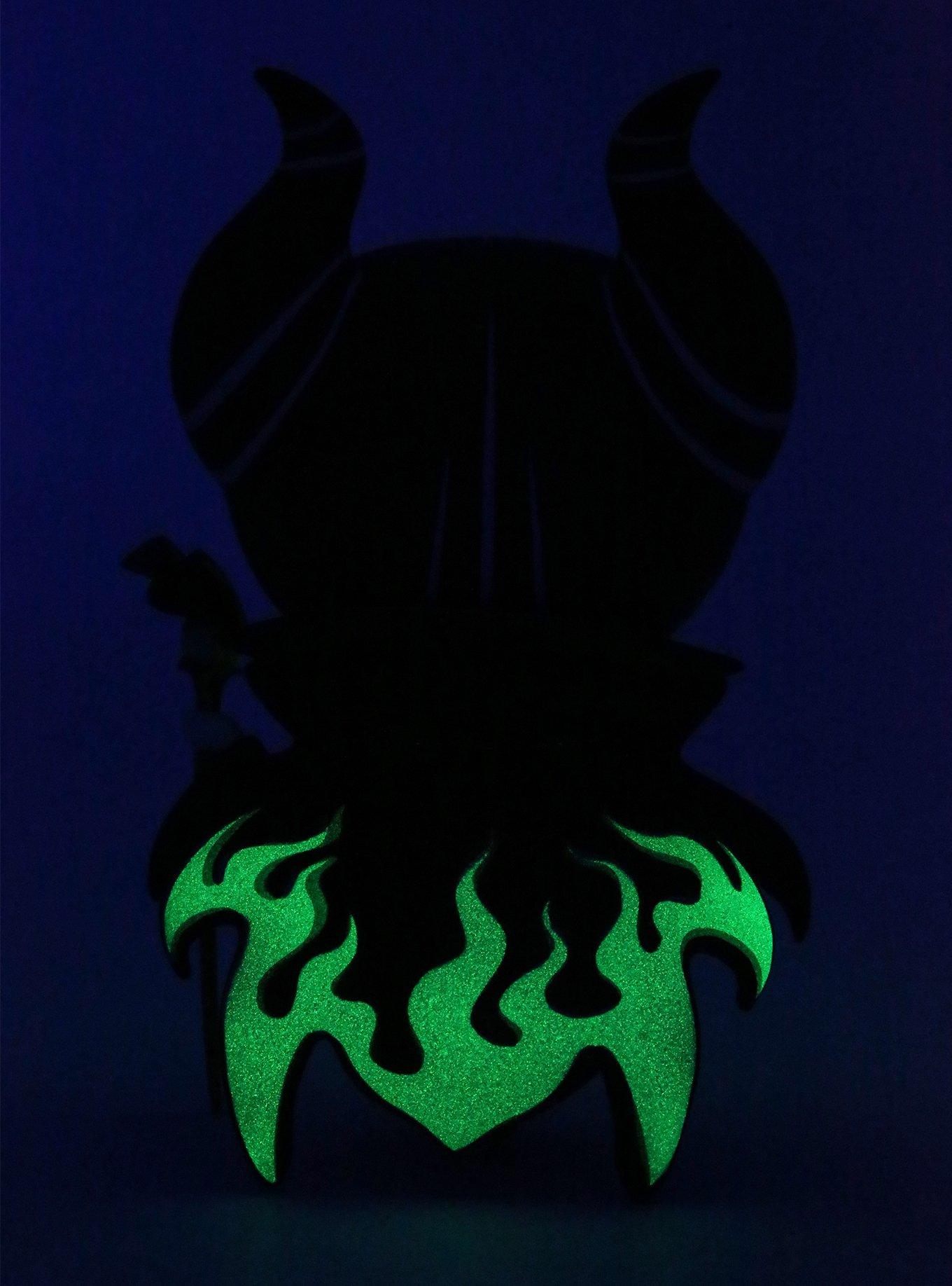 Disney The World Of Miss Mindy Sleeping Beauty Maleficent Glow-In-The-Dark Vinyl Figure Hot Topic Exclusive, , alternate