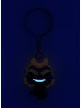 Funko My Hero Academia Pocket Pop! All Might (Silver Age) Glow-In-The-Dark Vinyl Key Chain Hot Topic Exclusive, , alternate