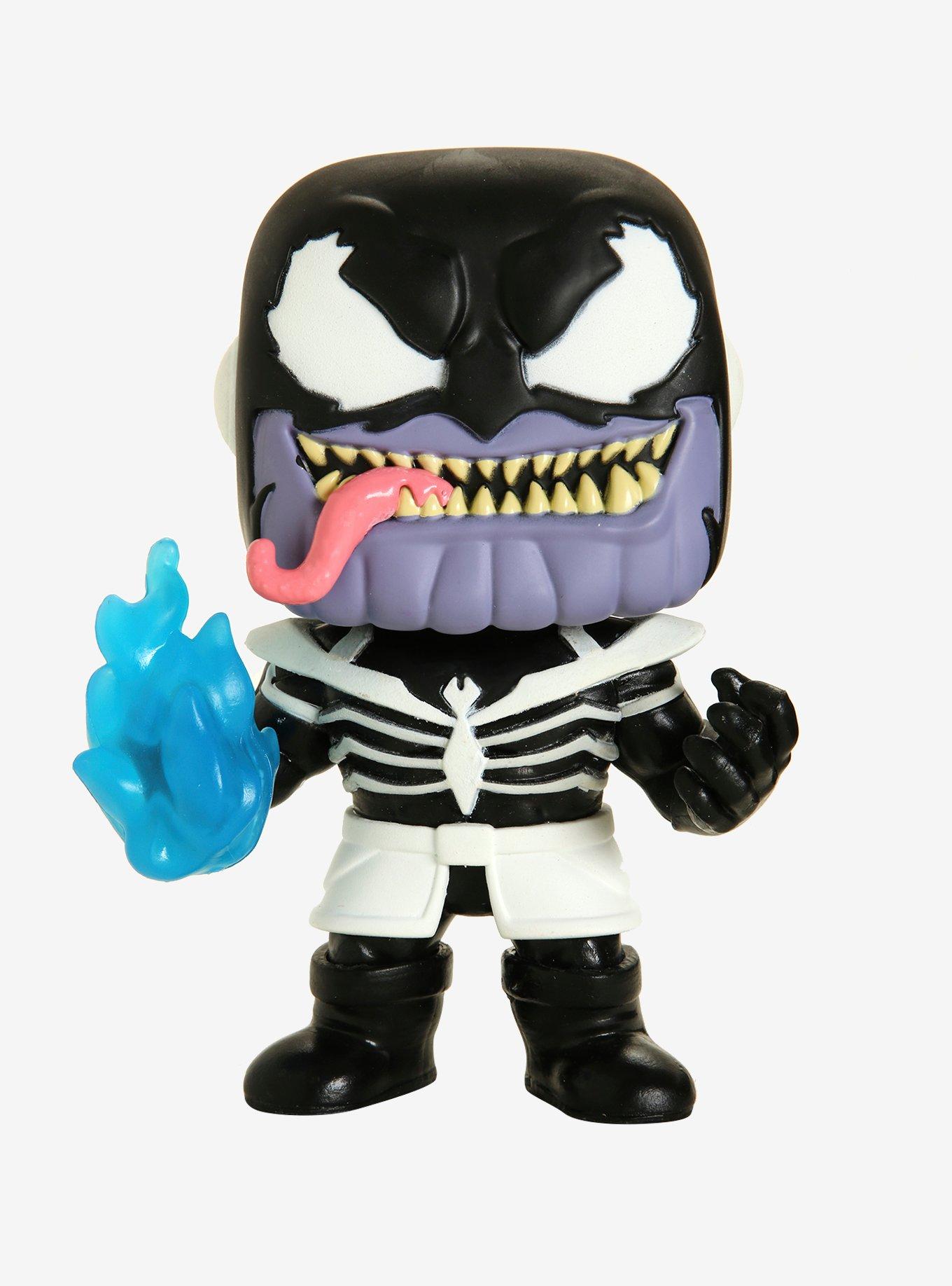 Funko Pop! Tees Marvel Venomized Thanos T-Shirt & Glow-in-the-Dark Vinyl Bobble-Head Box Set - BoxLunch Exclusive, MULTI, alternate