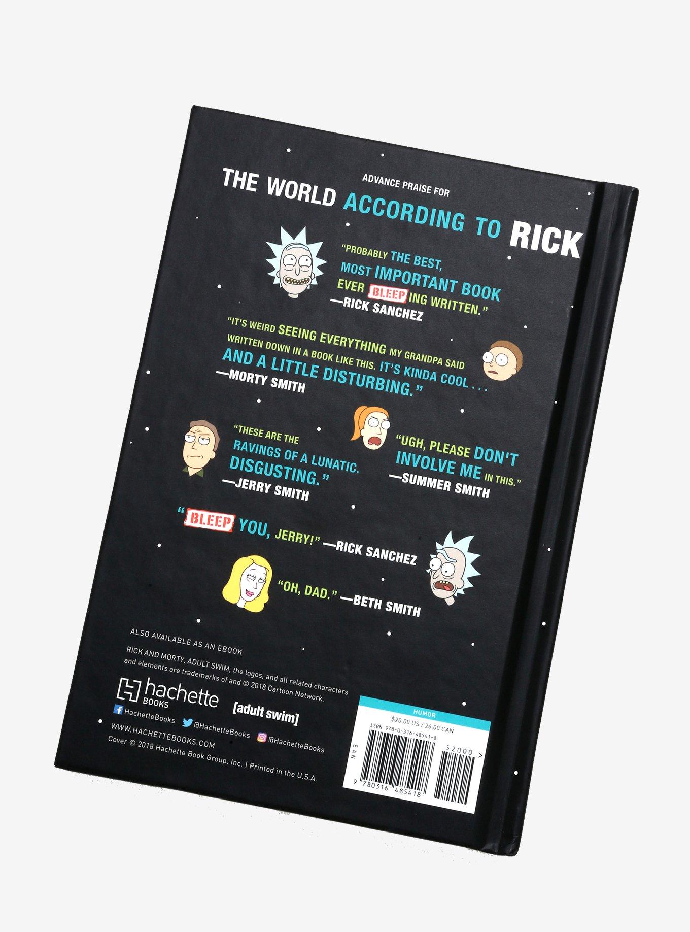 Rick and Morty The World According to Rick Book, , alternate