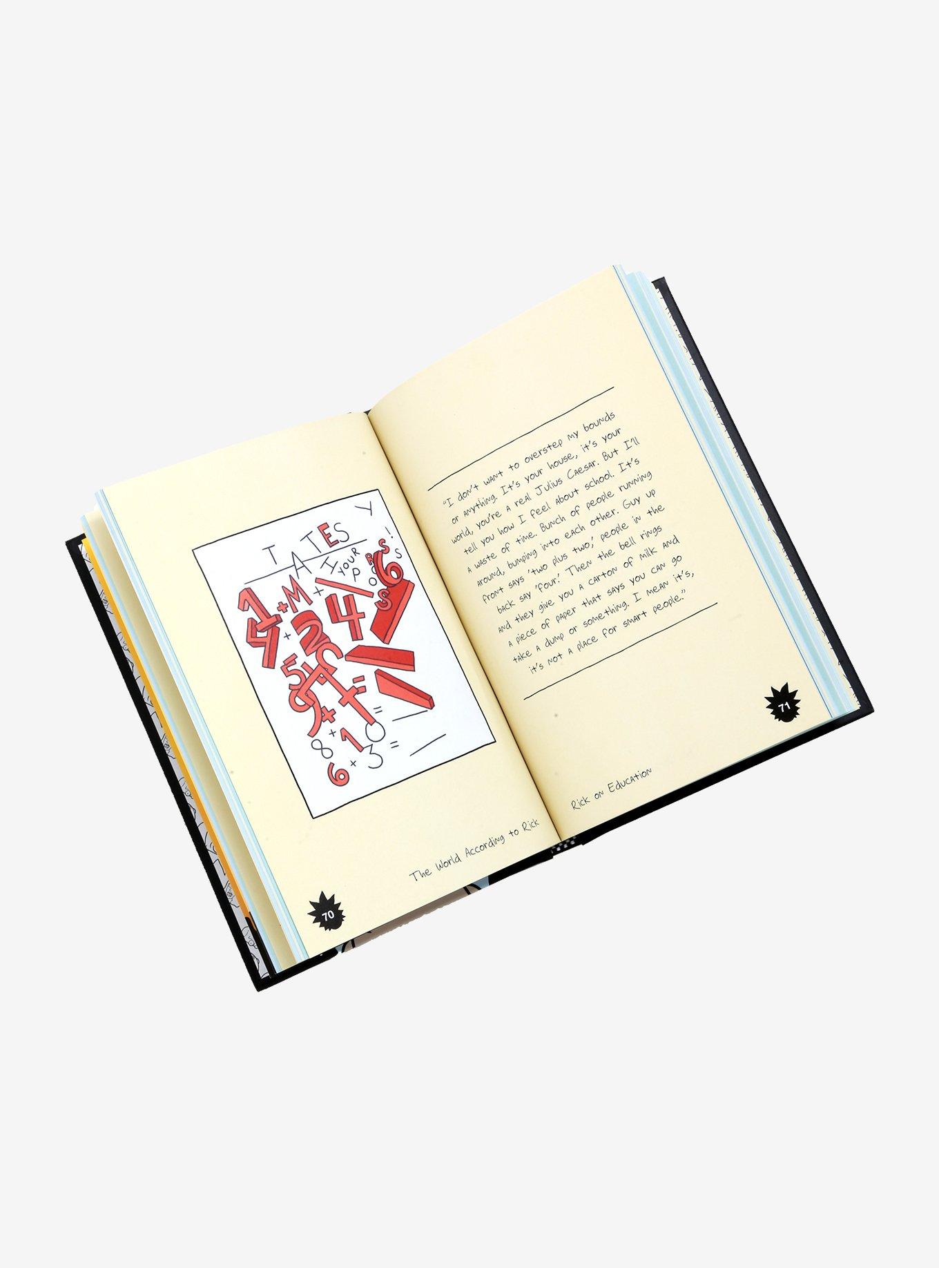 Rick and Morty The World According to Rick Book, , alternate